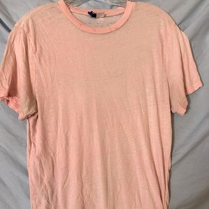 Men’s pink soft Divided by H&M T-Shirt / Size M